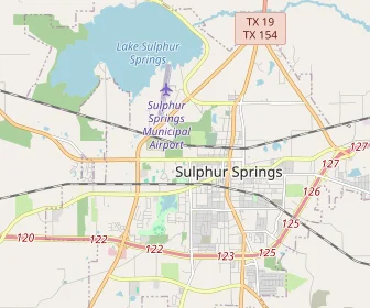 Area schools map